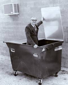 Glen in Dumpster 19702